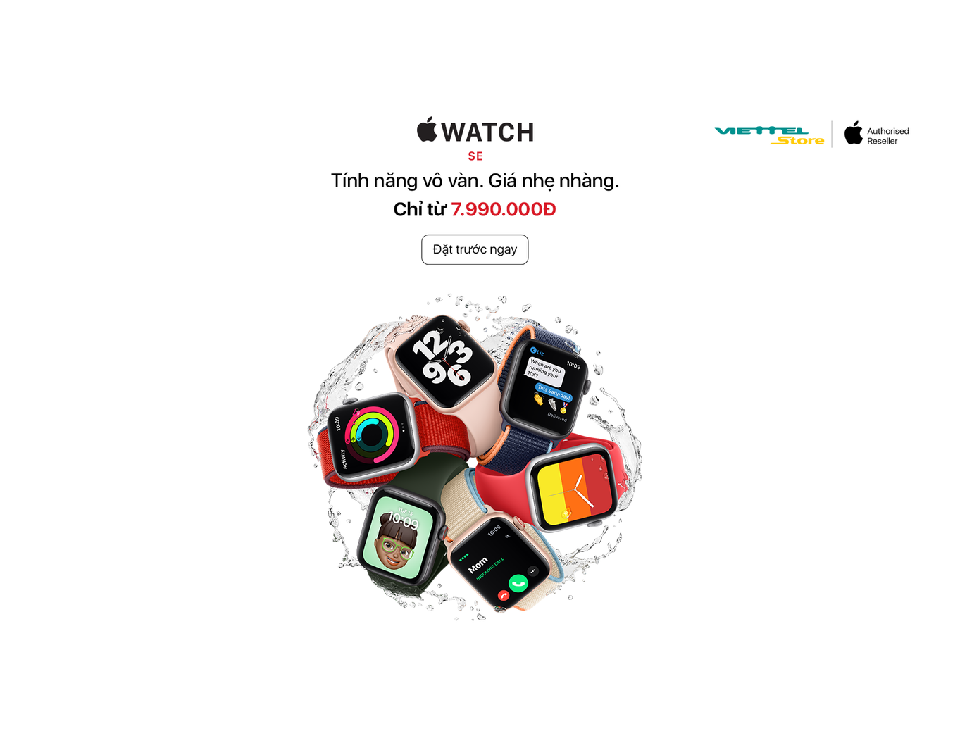 Viettel Store “mạnh tay” giảm giá Apple Watch mới, đặt trước chỉ từ 7.590.000đ ảnh 1