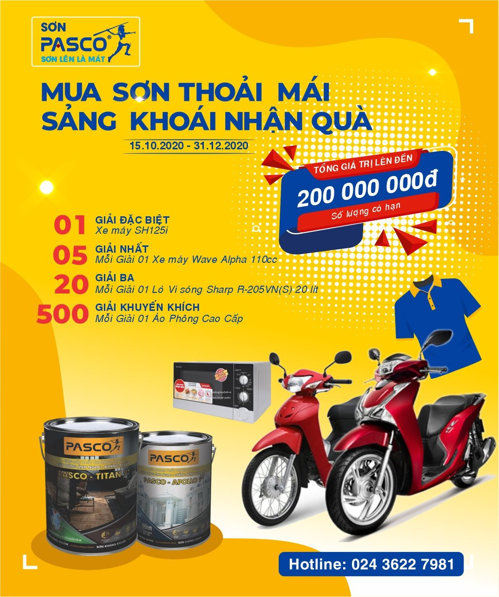 Sơn Pasco tặng quà tân gia tri ân khách hàng dịp cuối năm ảnh 2