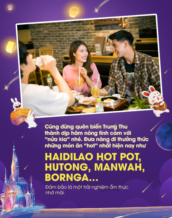 Những trải nghiệm thú vị, lãng mạn 'phải thử' khi đi chơi cùng người ấy dịp Trung thu ảnh 5