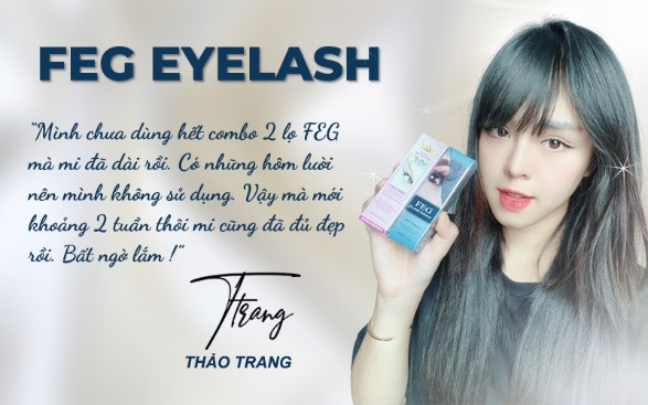 'Dậy sóng' vì hiệu quả vượt trội của serum dưỡng mi FEG ảnh 2