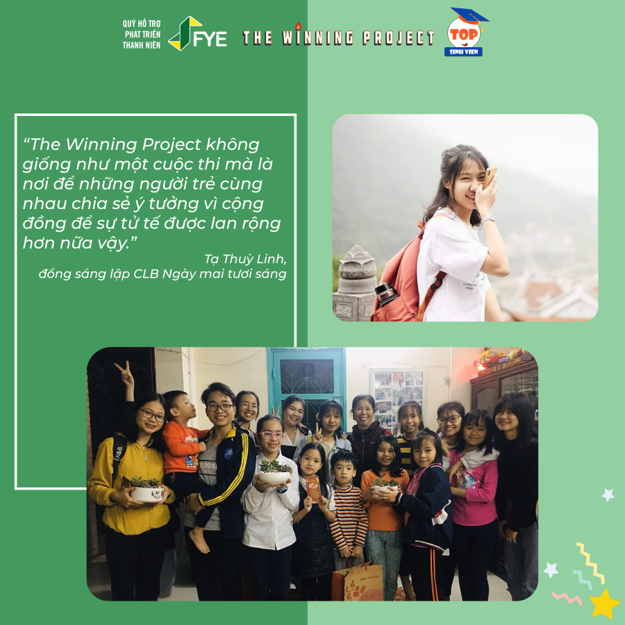 Kết quả cuộc thi tìm kiếm ý tưởng mang tác động xã hội do FYE phát động ảnh 1