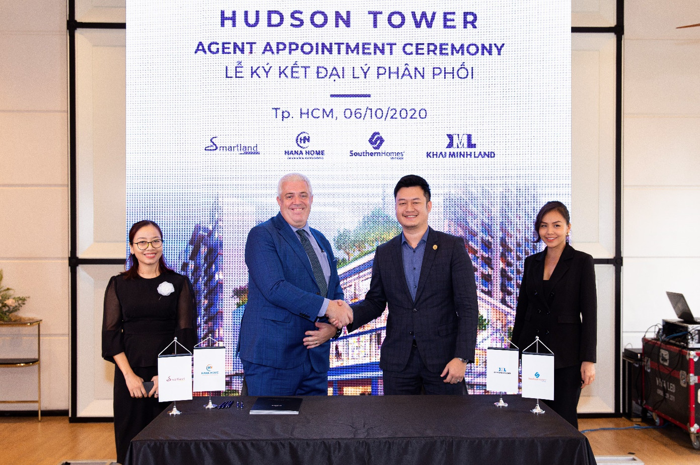 City Garden Thủ Thiêm ký kết hợp tác với 4 nhà phân phối lớn cho HUDSON Tower ảnh 1