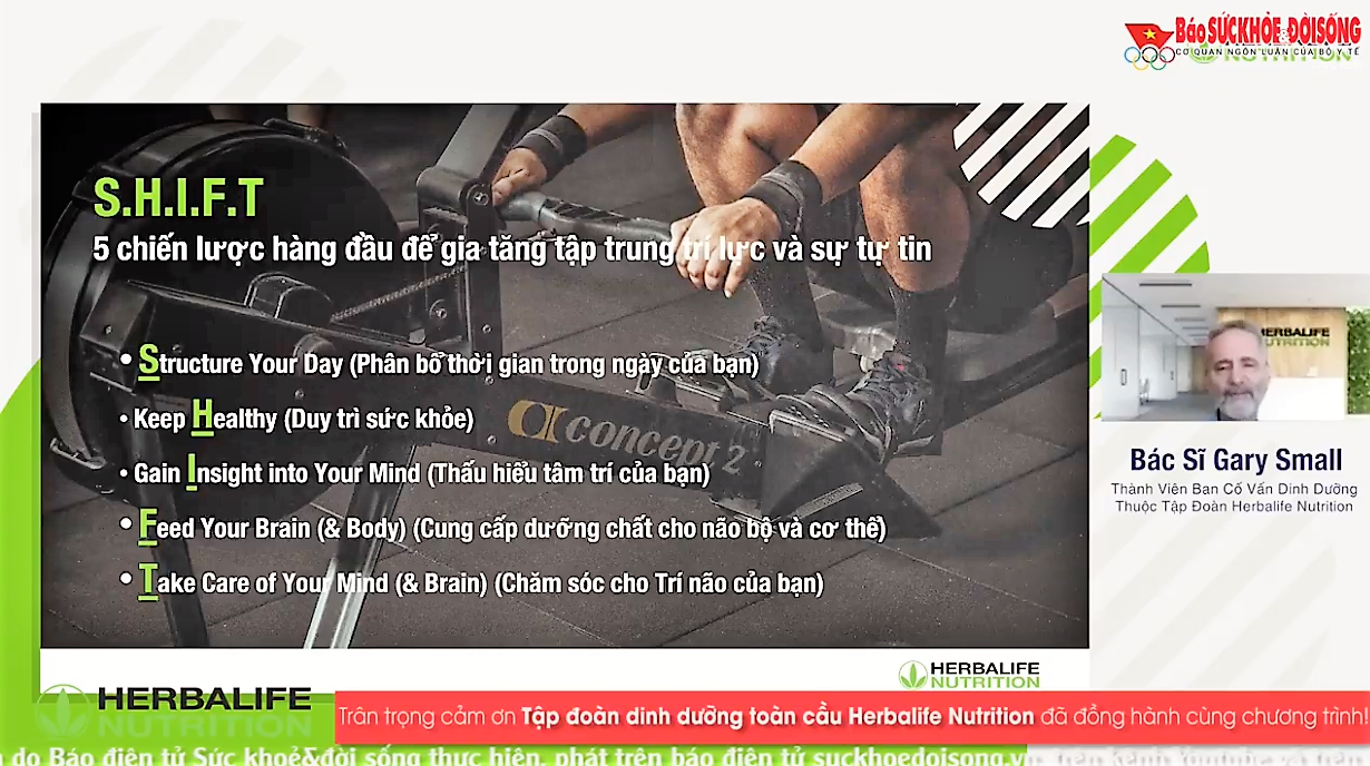 Herbalife Nutrition tọa đàm trực tuyến về tăng cường sự tập trung tinh thần và tự tin ảnh 1