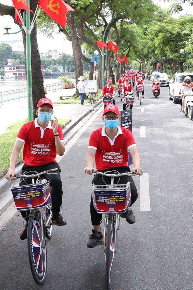  Đạp xe hưởng ứng Tháng phòng chống cháy nổ 2020 ảnh 2