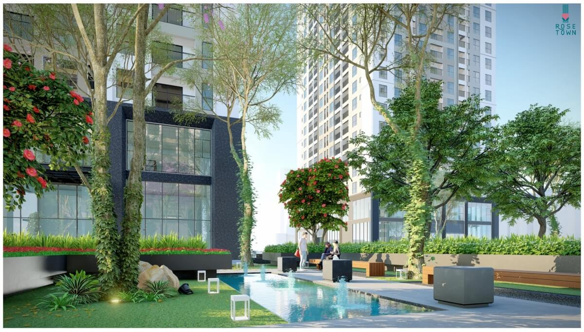 Khám phá tổ hợp tiện ích dự án Rose Town ảnh 3