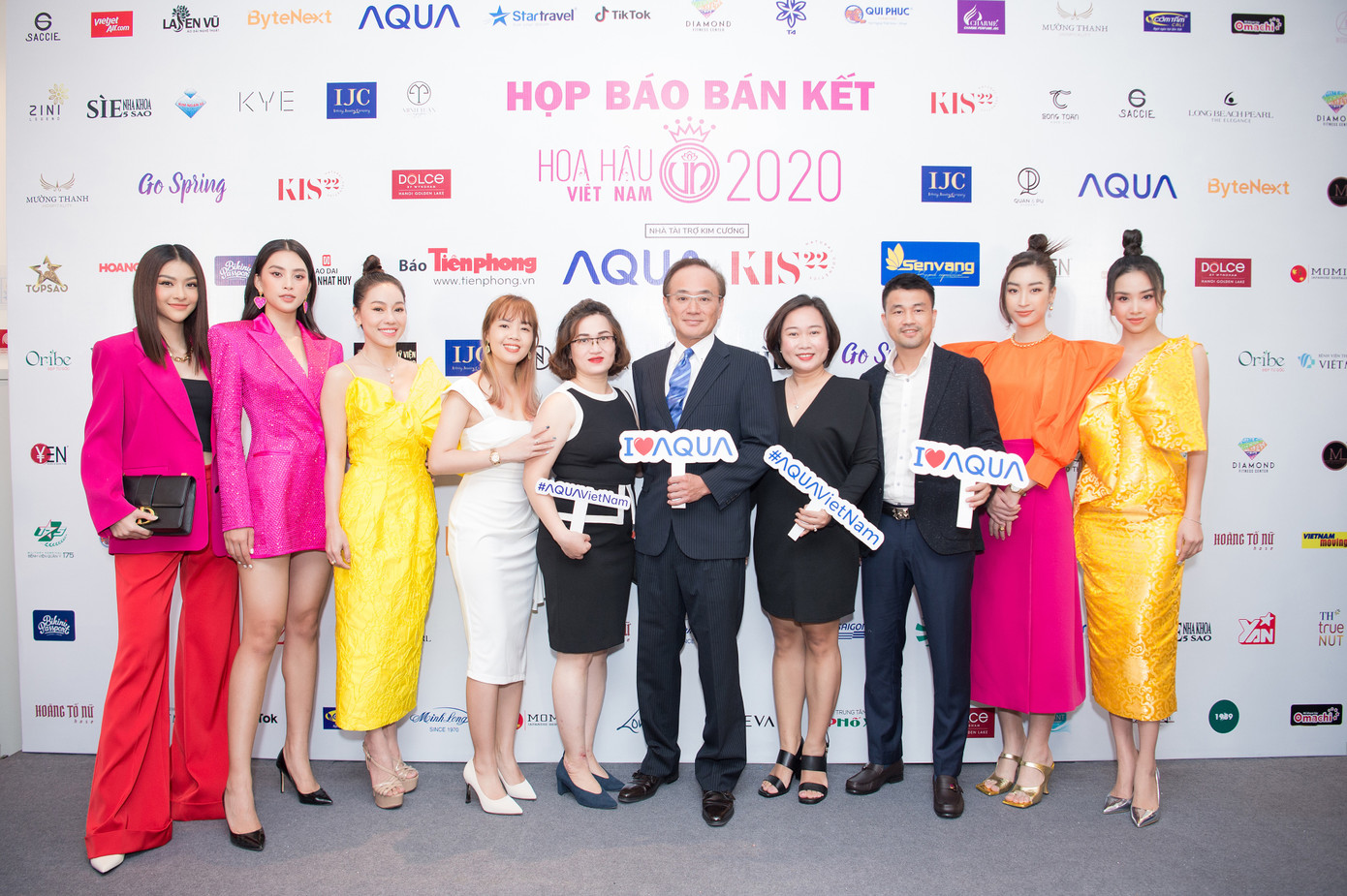 Aqua đồng hành cùng họp báo bán kết hoa hậu Việt Nam 2020 ảnh 3