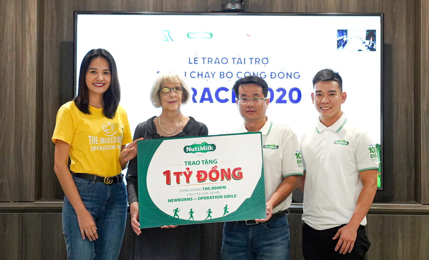 Tham gia chạy bộ cộng đồng, Nutimilk đóng góp 1 tỉ đồng choc các tổ chức xã hội ảnh 2