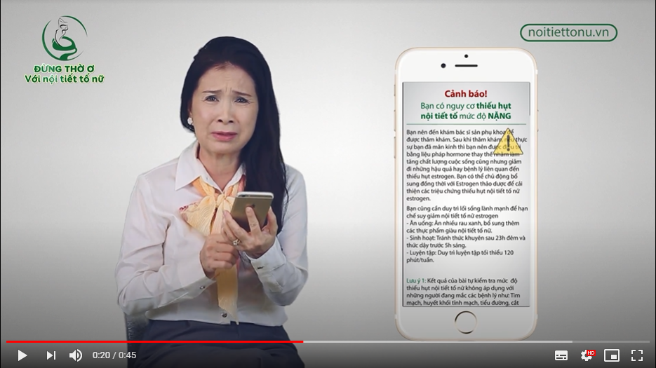 Hàng loạt sao Việt kêu gọi chị em quan tâm tới nội tiết tố nữ ảnh 2