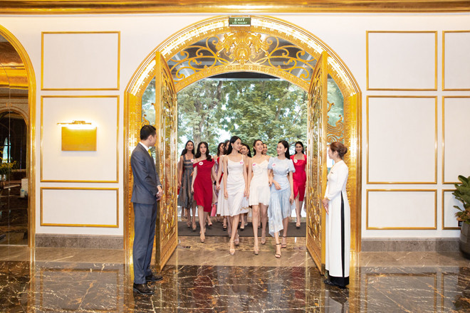 HHVN 2020: Thí sinh trải nghiệm ‘siêu dự án’ ở khách sạn Dolce HaNoi Golden Lake ảnh 1