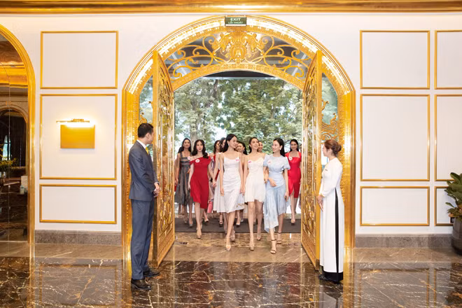HHVN 2020: Thí sinh trải nghiệm ‘siêu dự án’ ở khách sạn Dolce HaNoi Golden Lake ảnh 1