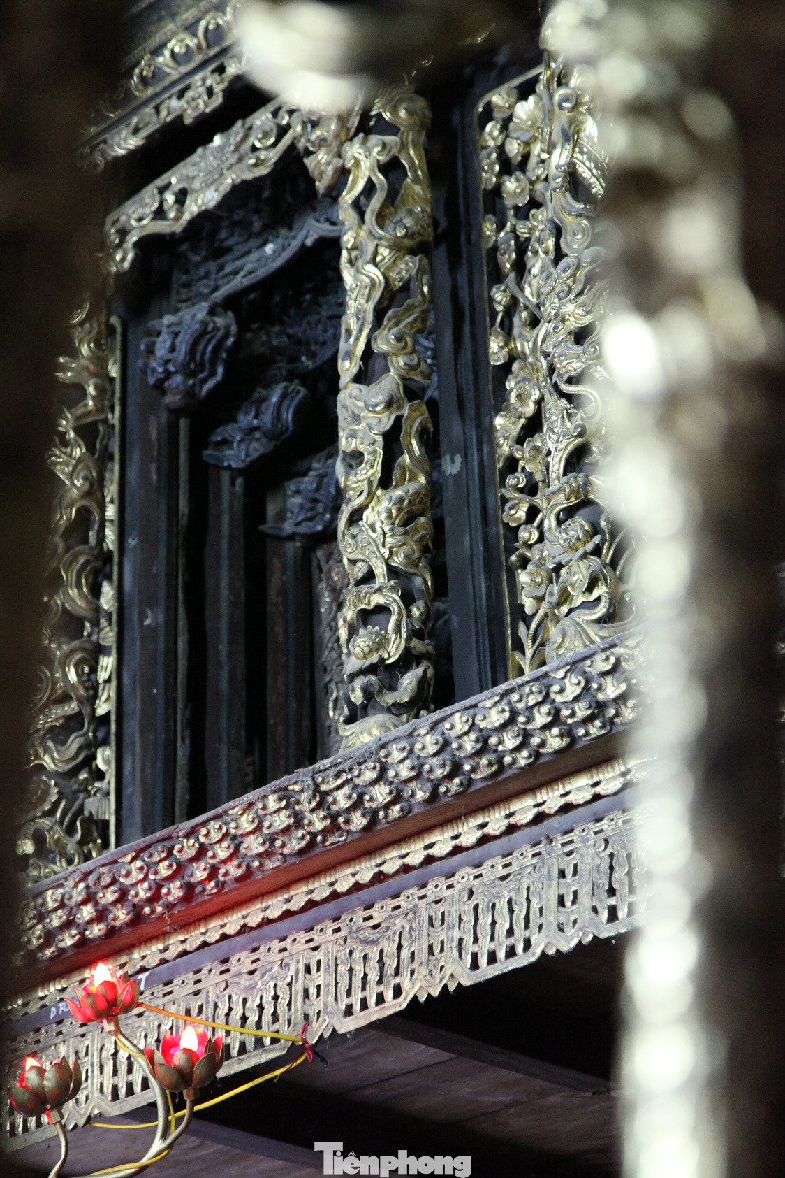 Độc đáo bảo vật quốc gia Cửa võng tại đình làng Thổ Hà ở Bắc Giang ảnh 10