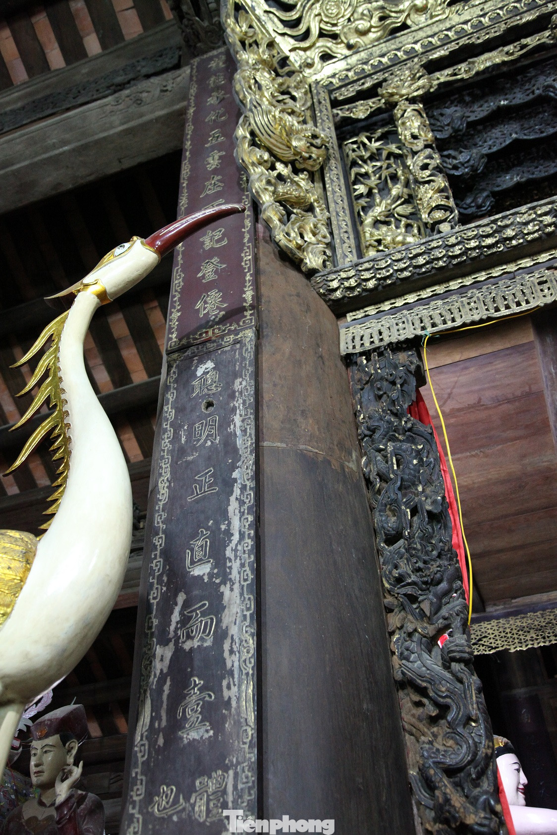 Độc đáo bảo vật quốc gia Cửa võng tại đình làng Thổ Hà ở Bắc Giang ảnh 11