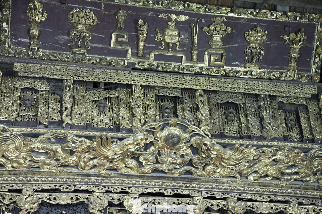 Độc đáo bảo vật quốc gia Cửa võng tại đình làng Thổ Hà ở Bắc Giang ảnh 4