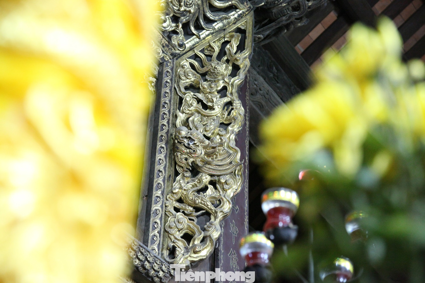 Độc đáo bảo vật quốc gia Cửa võng tại đình làng Thổ Hà ở Bắc Giang ảnh 8