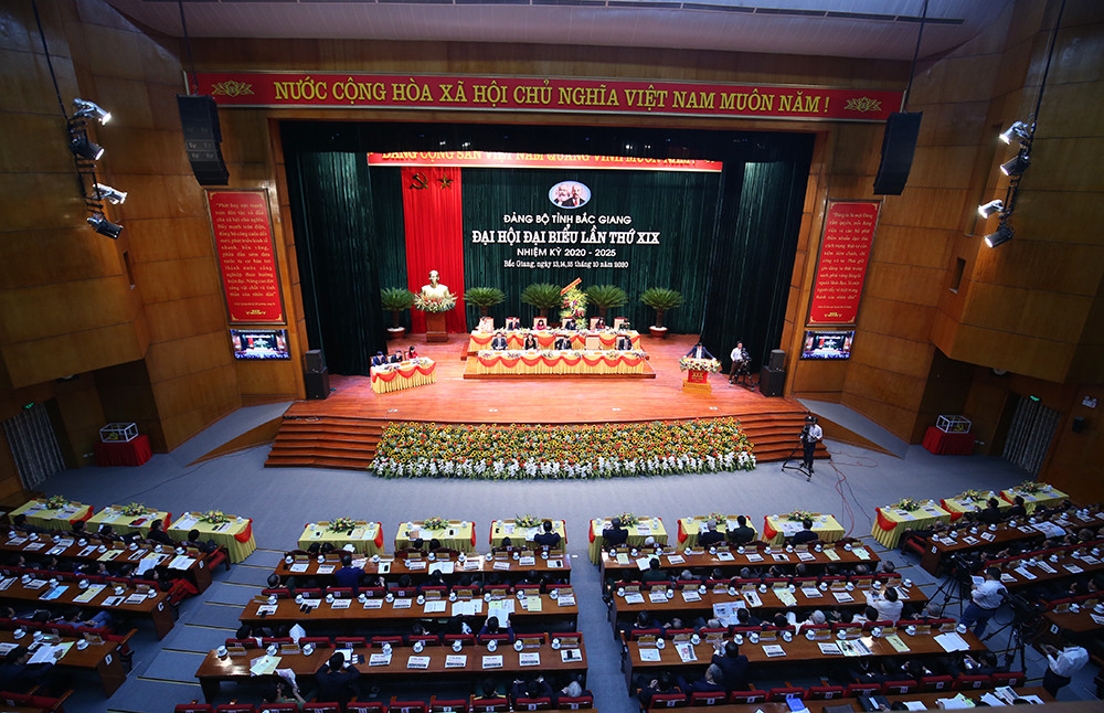 Hình ảnh khai mạc Đại hội Đảng bộ tỉnh Bắc Giang ảnh 8