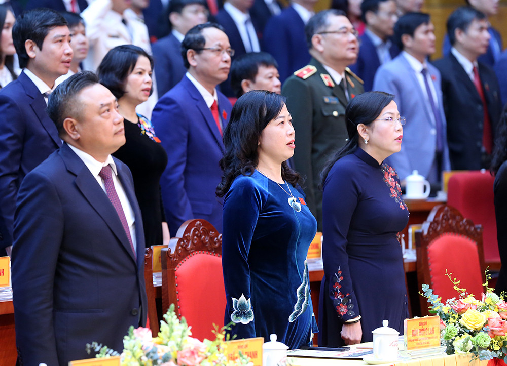 Hình ảnh khai mạc Đại hội Đảng bộ tỉnh Bắc Giang ảnh 11