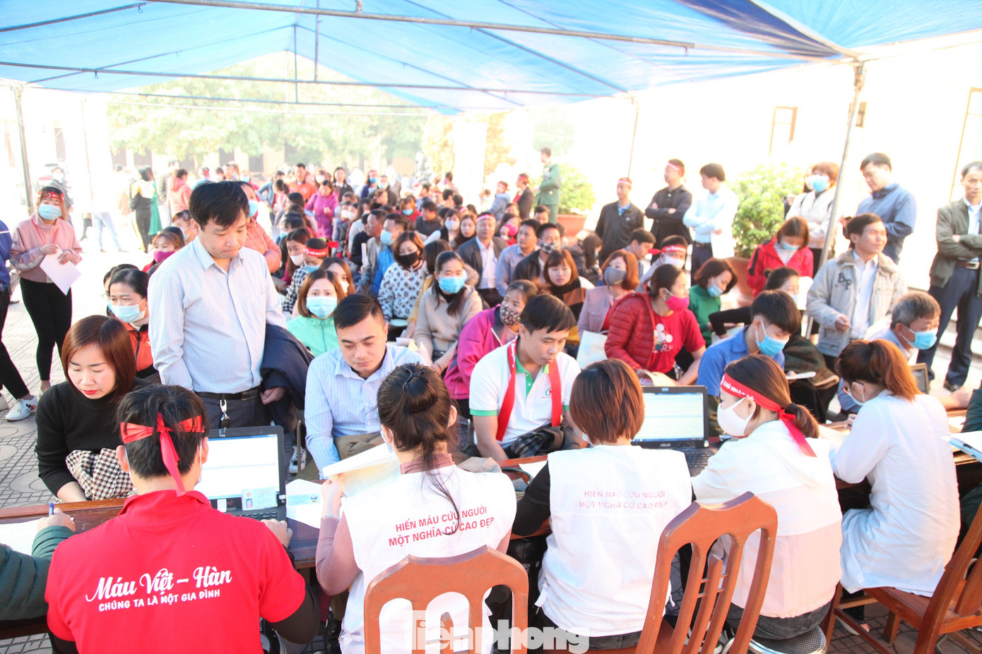 Sôi nổi ngày hội Chủ nhật Đỏ tại Bắc Giang ảnh 1