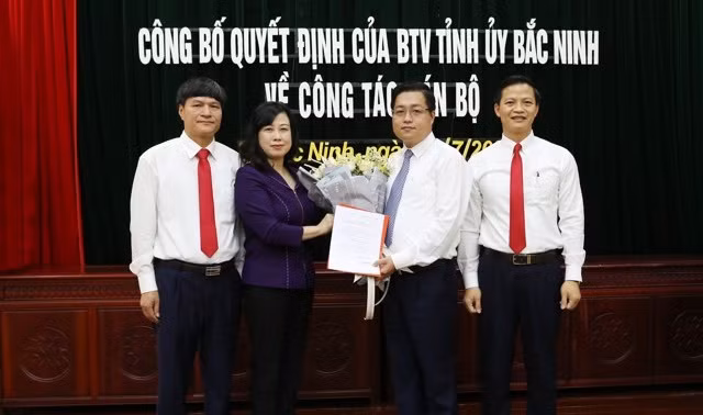 Điều động Bí thư Tỉnh Đoàn Bắc Ninh làm Bí thư Thành ủy Bắc Ninh ảnh 1