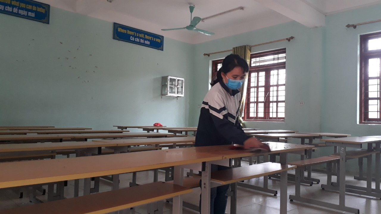 Bắc Giang chuẩn bị cả phòng cách ly phục vụ học sinh đi học trở lại ảnh 9