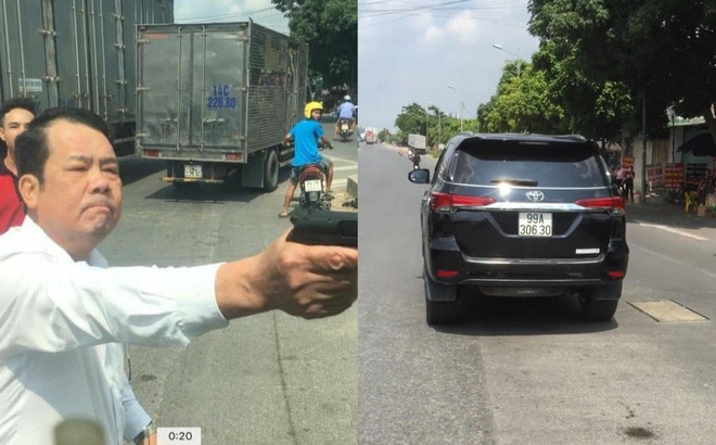 Giám đốc ở Bắc Ninh chĩa súng: Tài xế sợ bị bắn, bỏ chạy thoát thân ảnh 2