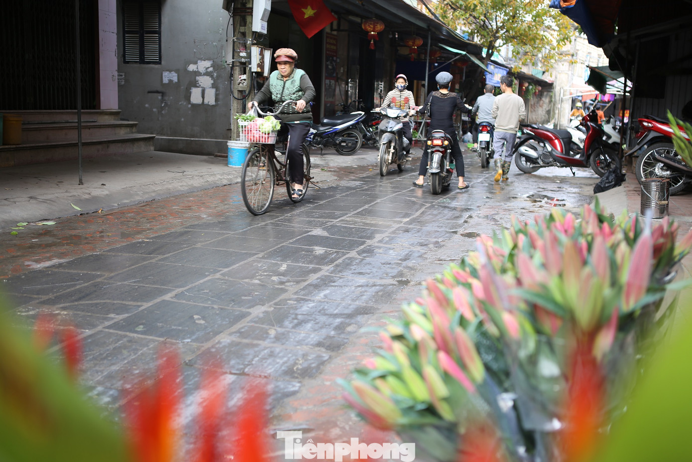 Đường làng lát đá ở Bắc Ninh gần trăm năm vẫn bền đẹp ảnh 3