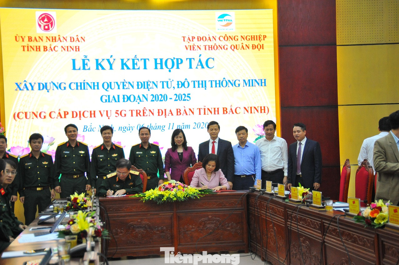Bắc Ninh hợp tác Viettel xây dựng chính quyền điện tử, đô thị thông minh ảnh 1