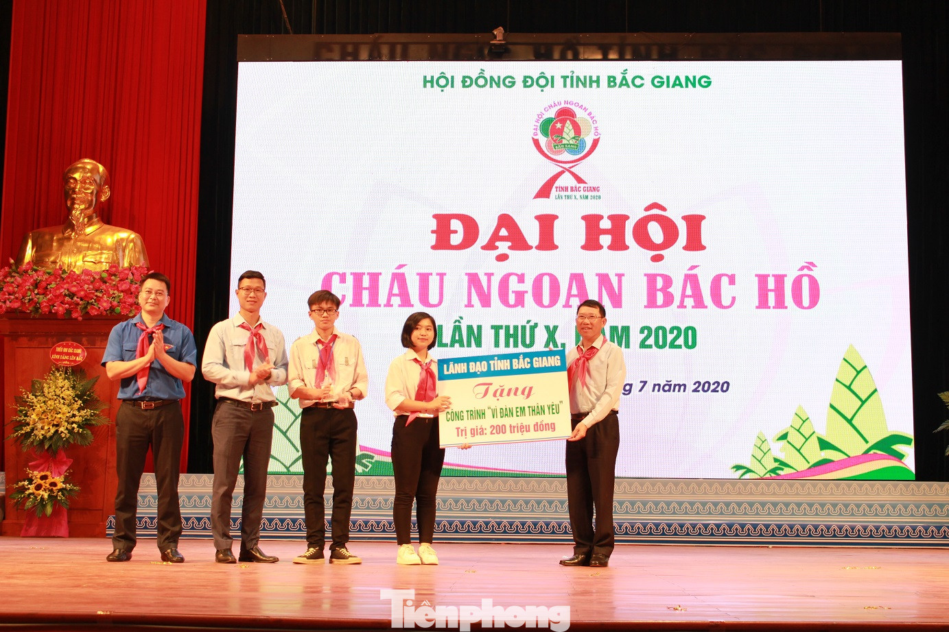 Đại hội Cháu ngoan Bác Hồ tỉnh Bắc Giang: Tuyên dương 28 học sinh dân tộc, nghèo vượt khó ảnh 2