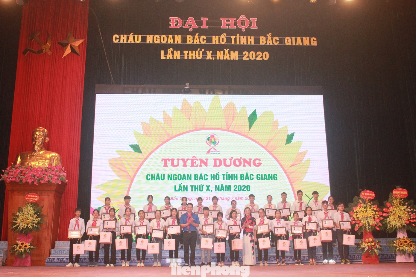 Đại hội Cháu ngoan Bác Hồ tỉnh Bắc Giang: Tuyên dương 28 học sinh dân tộc, nghèo vượt khó ảnh 1