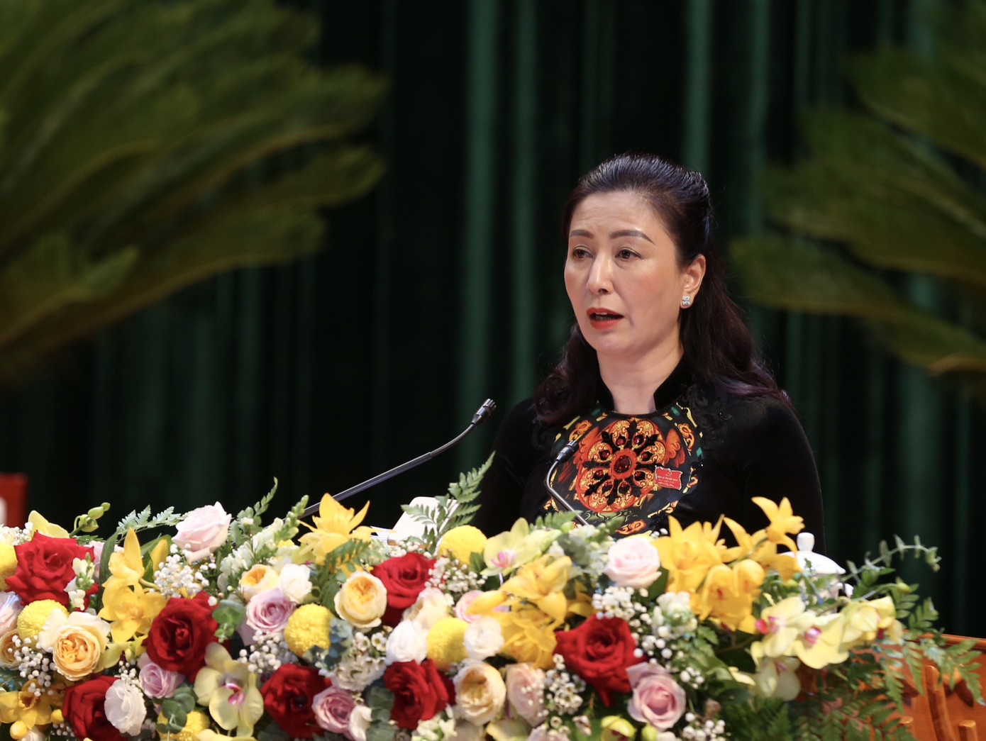 Ông Dương Văn Thái trúng cử Bí thư Tỉnh ủy Bắc Giang với 100% phiếu thuận ảnh 3