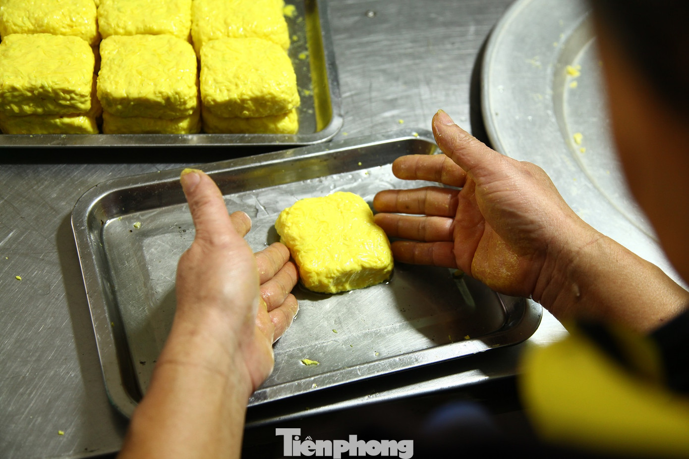 Làng nghề bánh phu thê ngon nức tiếng Bắc Ninh hối hả vào vụ Tết ảnh 12