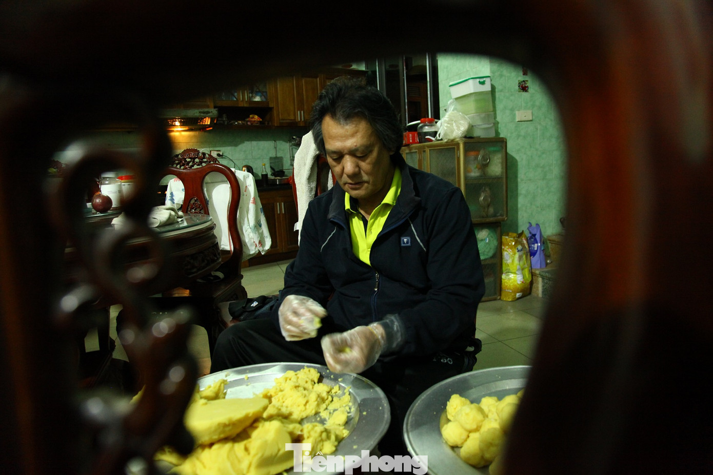 Làng nghề bánh phu thê ngon nức tiếng Bắc Ninh hối hả vào vụ Tết ảnh 1