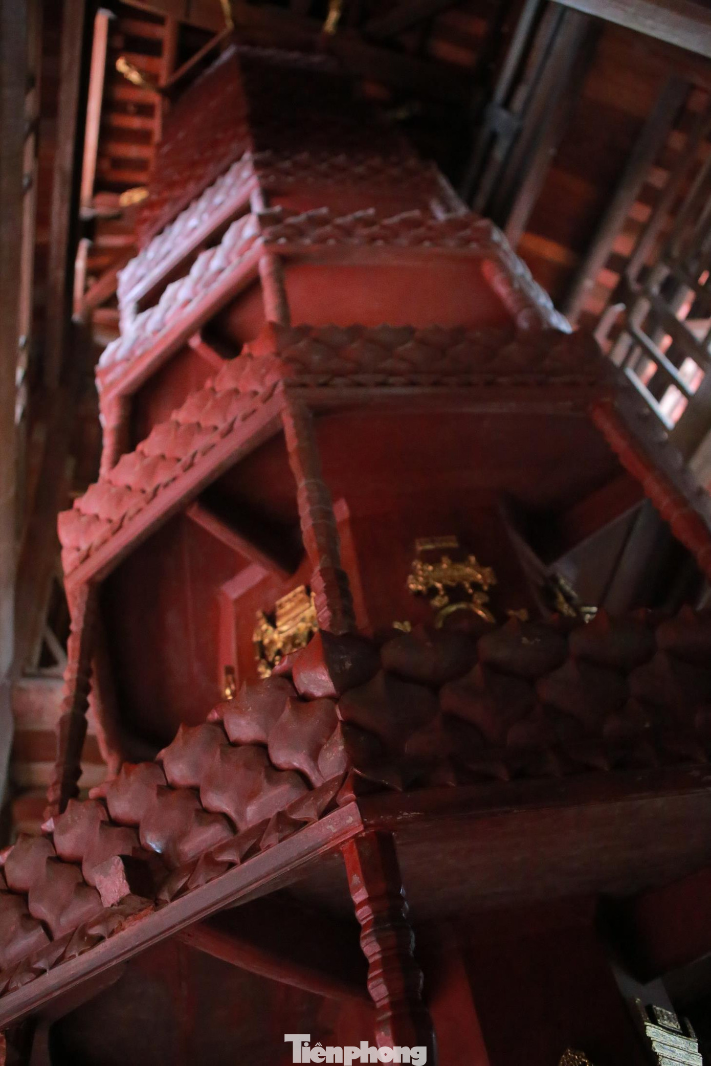 Bảo vật quốc gia Cửu phẩm liên hoa trong ngôi chùa ở Bắc Ninh ảnh 3