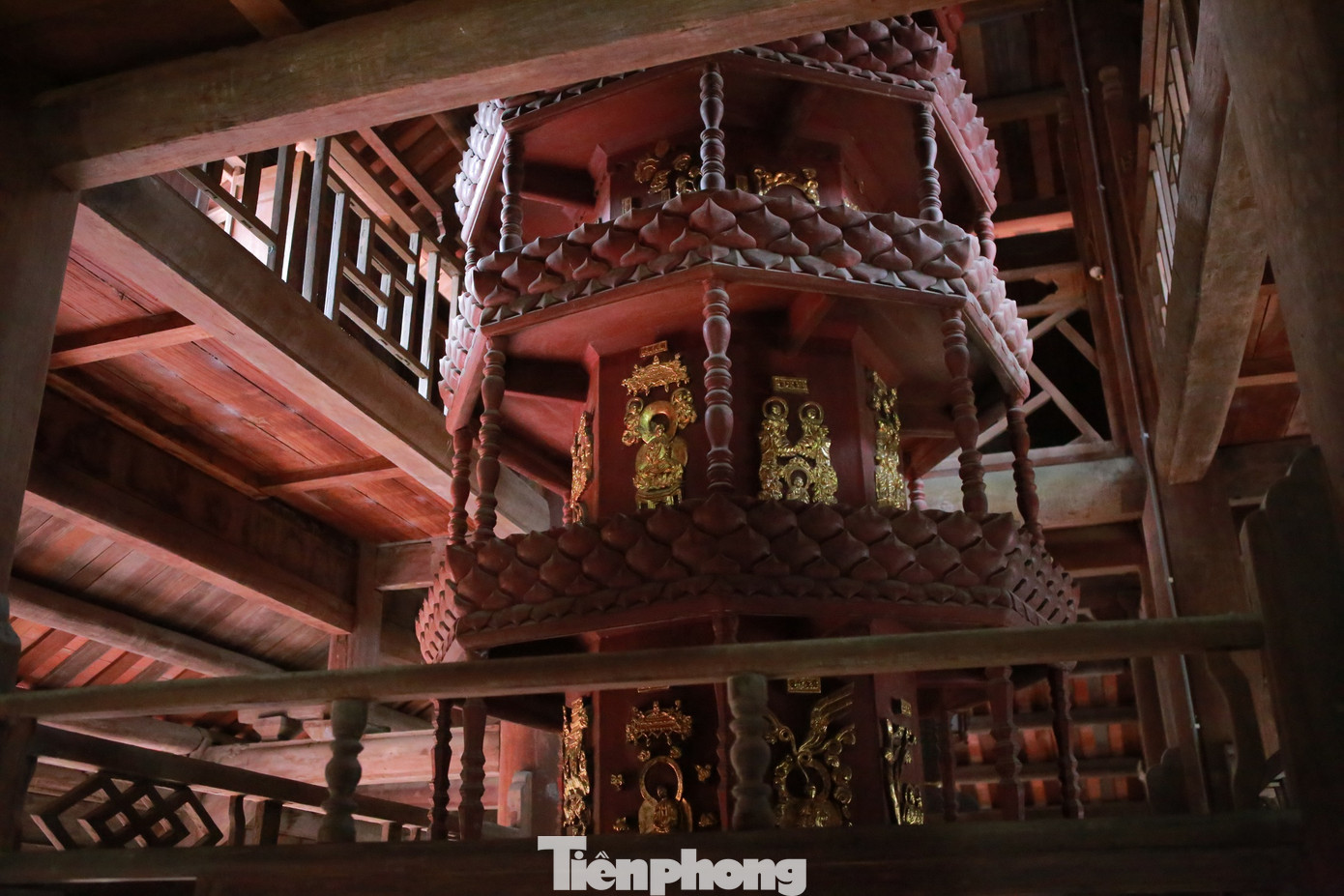 Bảo vật quốc gia Cửu phẩm liên hoa trong ngôi chùa ở Bắc Ninh ảnh 10