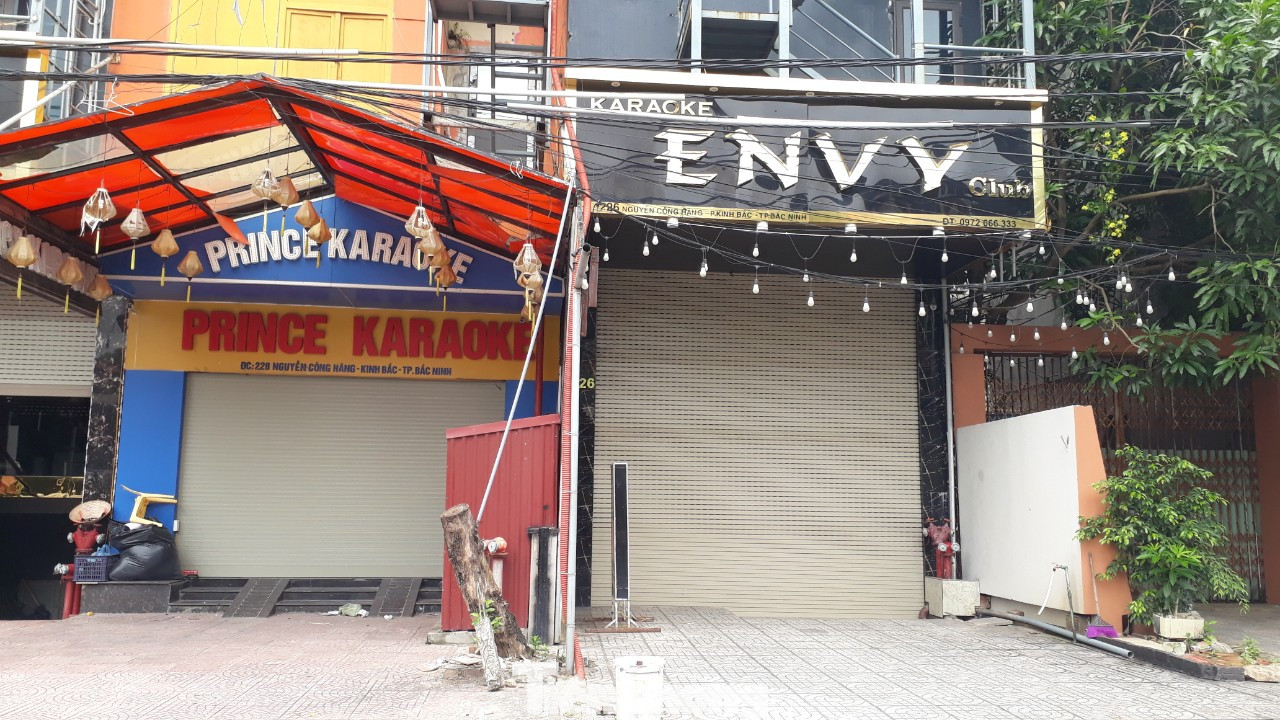 Hàng loạt quán karaoke ở Bắc Ninh đóng cửa im ỉm để phòng dịch ảnh 5