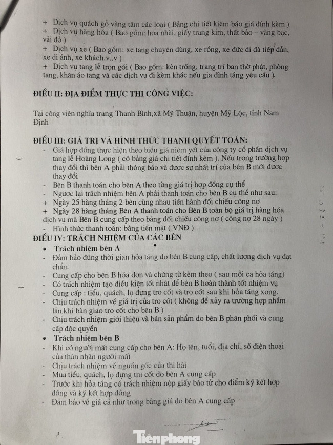 Đài hoả táng Nam Định cắt hợp đồng với Trường Dương, bắt đầu hoạt động lại từ mai, 11/5 ảnh 4