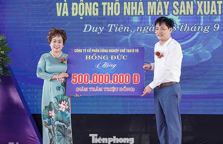 Hà Nam khởi công 2 dự án chào mừng Đại hội Đảng bộ tỉnh nhiệm kỳ 2020-2025 ảnh 2