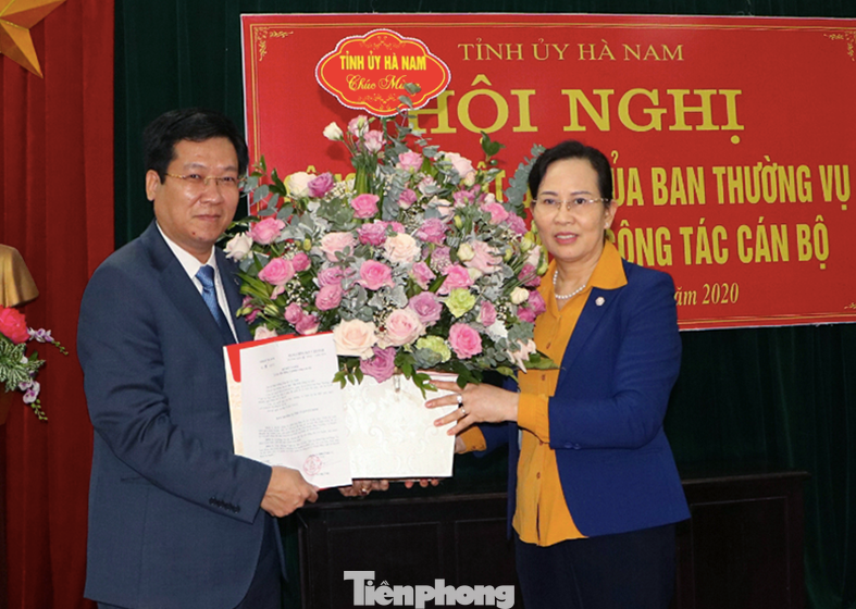 Tỉnh ủy Hà Nam phân công nhiệm vụ cán bộ chủ chốt ảnh 1
