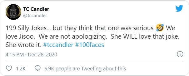 Fan của Black Pink phẫn nộ tố TC Candler ‘đá đểu’ Jisoo trong top 100 gương mặt đẹp ảnh 4