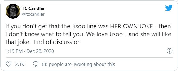 Fan của Black Pink phẫn nộ tố TC Candler ‘đá đểu’ Jisoo trong top 100 gương mặt đẹp ảnh 3