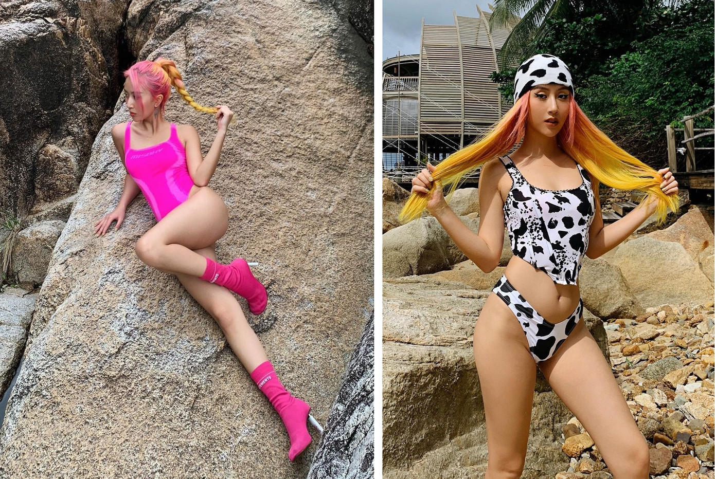 Đông về, mỹ nhân Việt vẫn đua nhau khoe dáng gợi cảm với bikini ảnh 2