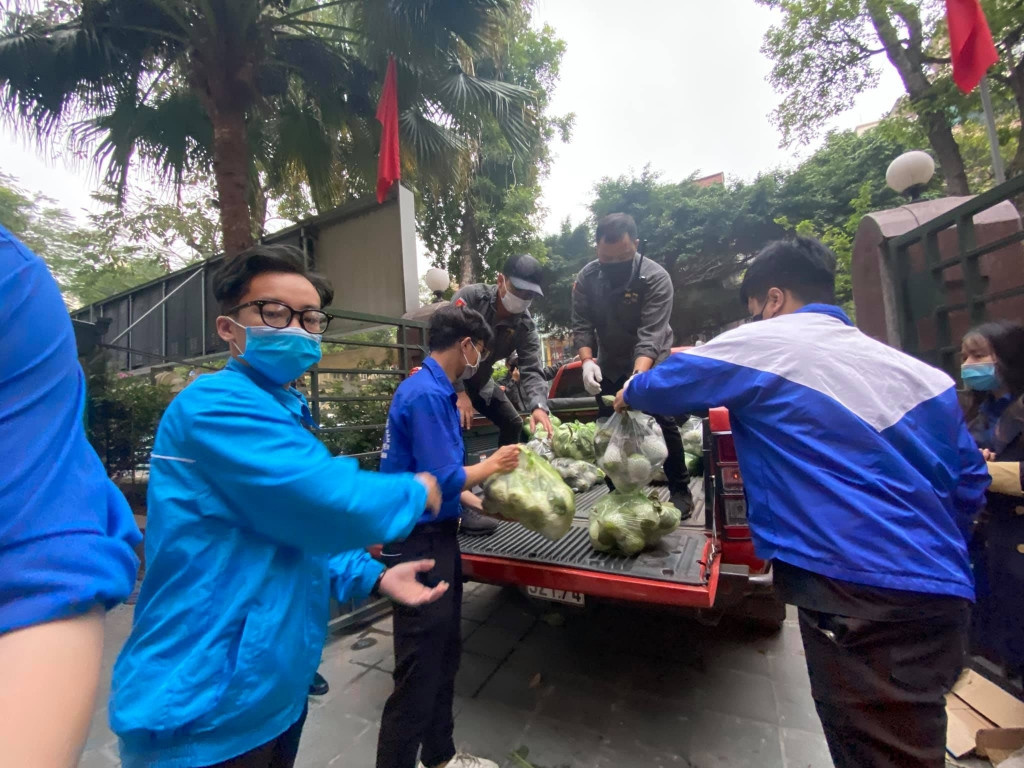 Tuổi trẻ Thủ đô hỗ trợ tiêu thụ 122 tấn nông sản cho bà con Hải Dương ảnh 1