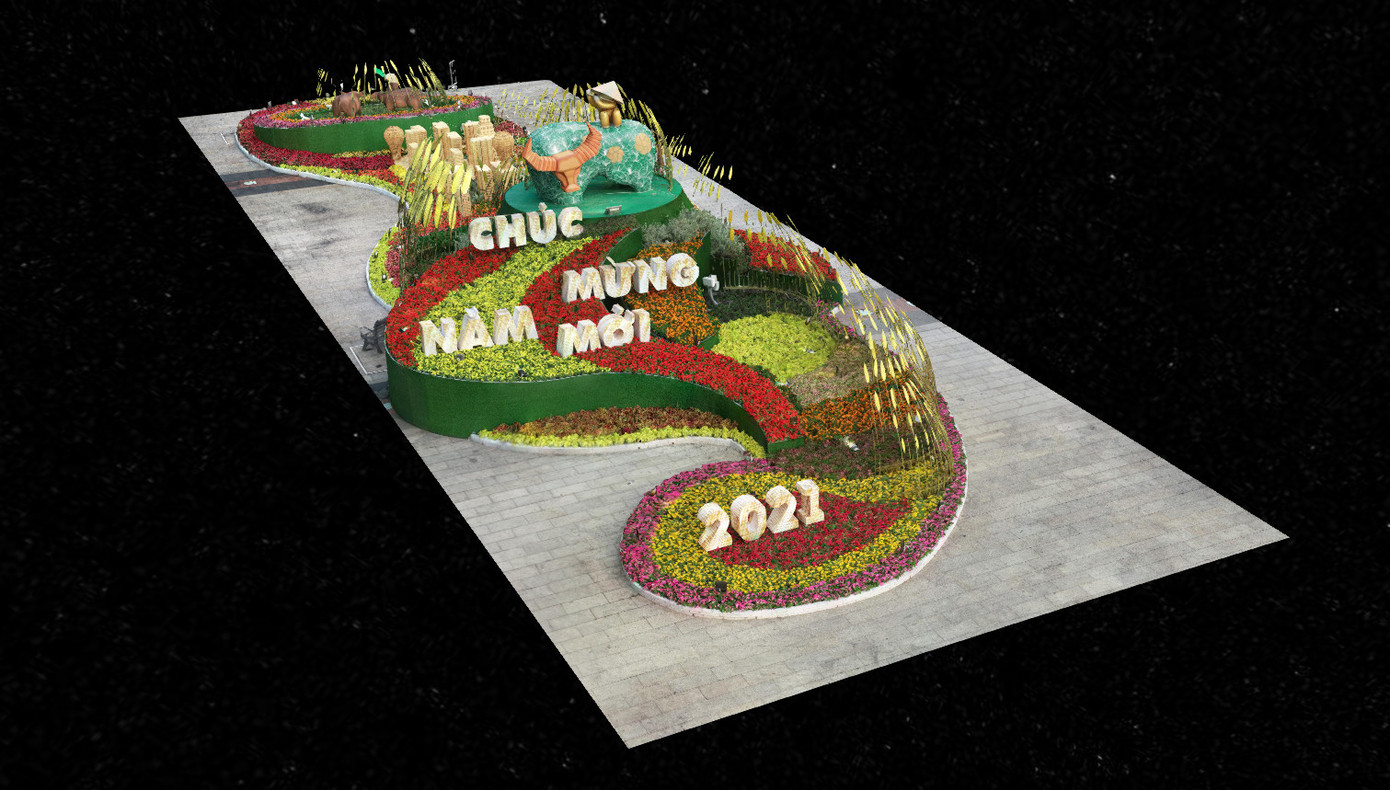 Trải nghiệm Đường hoa Nguyễn Huệ bằng công nghệ 4.0 ảnh 1