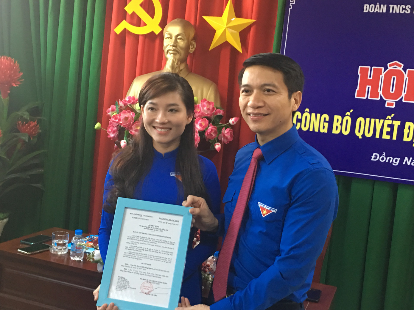 Chuẩn y Bí thư Tỉnh đoàn Đồng Nai ảnh 1