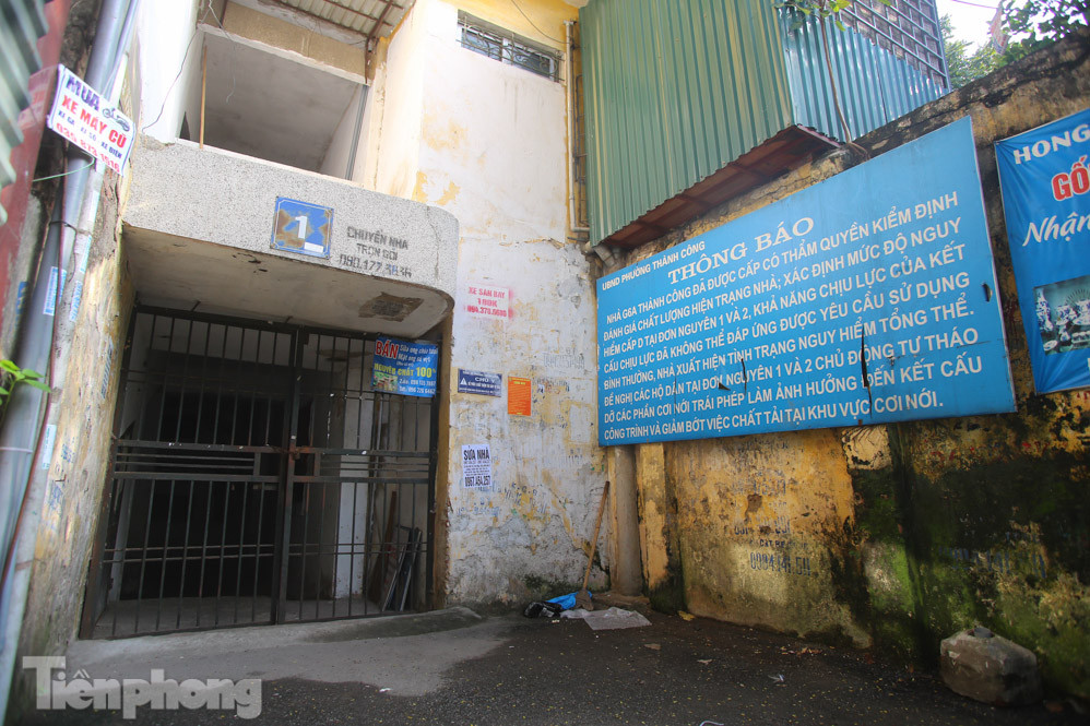 Nghịch lý tại những khu chung cư nguy hiểm bậc nhất Thủ đô ảnh 3