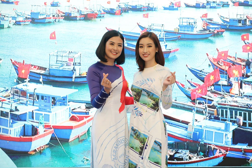 Tiền Phong Marathon 2020: Áo dài kể chuyện chủ quyền và vẻ đẹp biển đảo Việt Nam ảnh 4