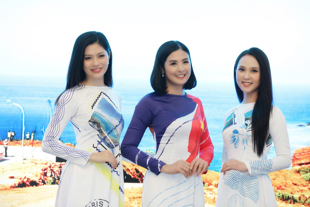 Tiền Phong Marathon 2020: Áo dài kể chuyện chủ quyền và vẻ đẹp biển đảo Việt Nam ảnh 3