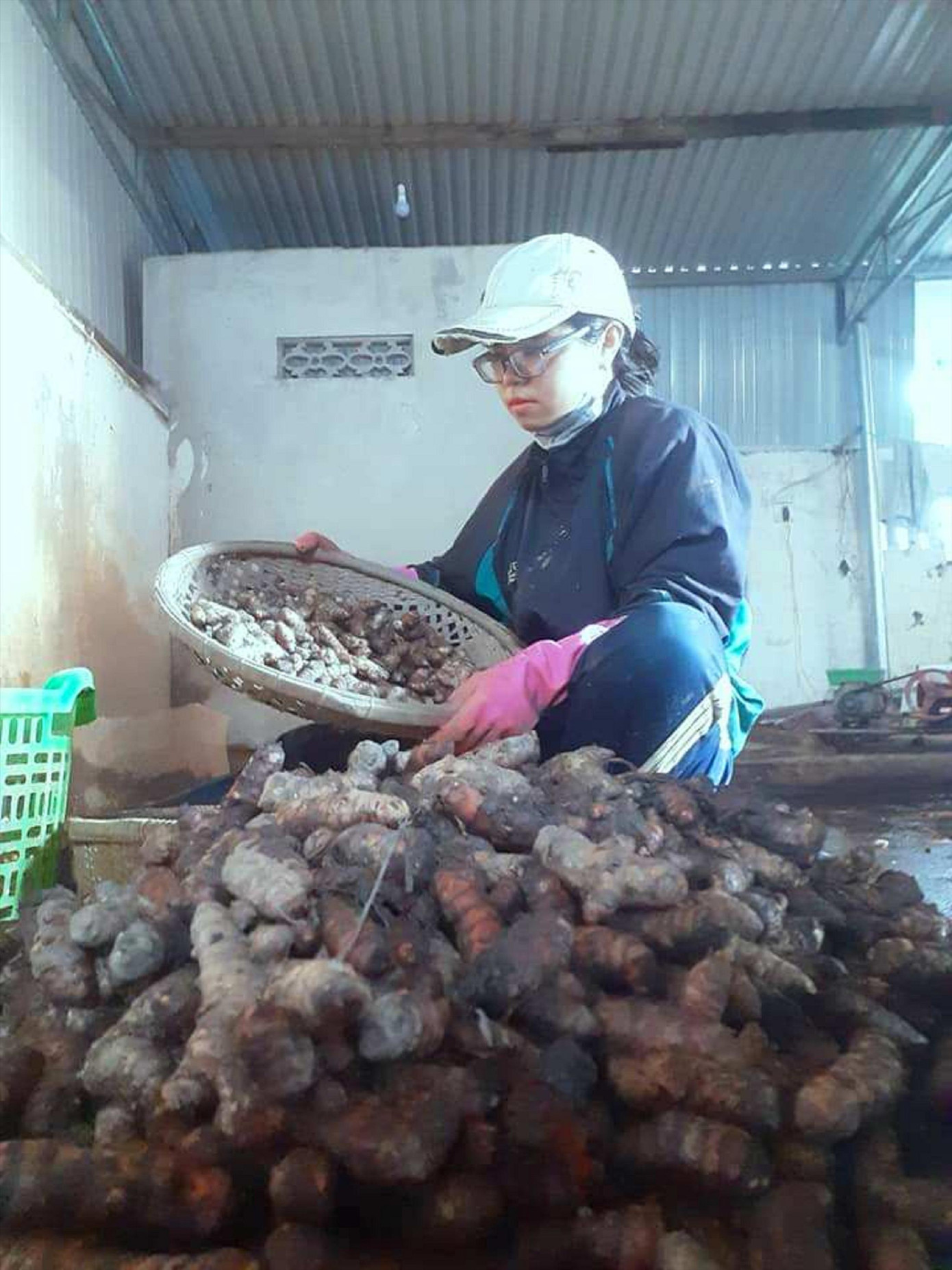 Cô gái bỏ việc ngân hàng về quê nâng tầm củ nghệ ảnh 1