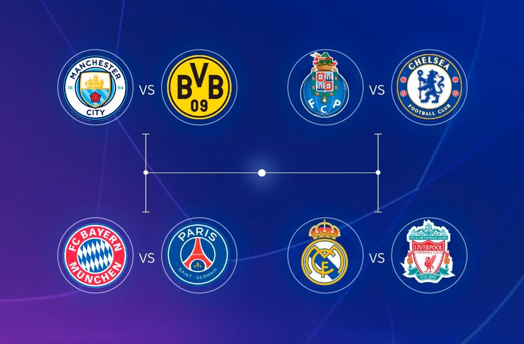 Kết quả bốc thăm tứ kết Champions League: Tái hiện 2 trận chung kết! ảnh 1