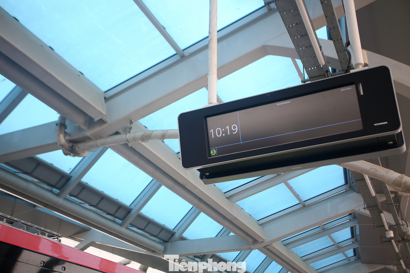 Nội thất hiện đại của tàu tuyến metro Nhổn - ga Hà Nội ảnh 10