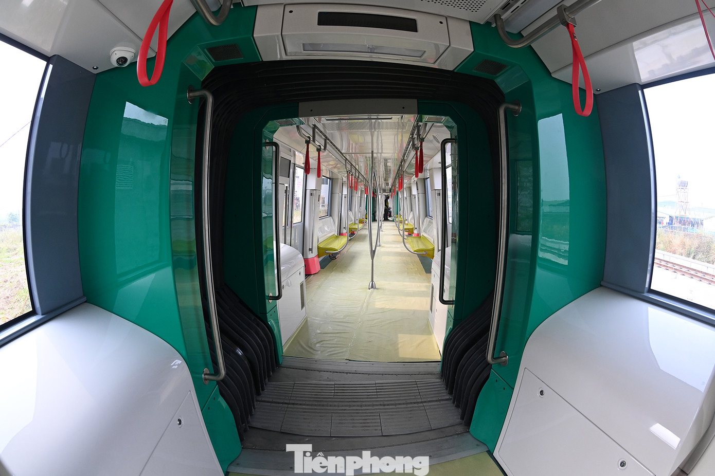 Nội thất hiện đại của tàu tuyến metro Nhổn - ga Hà Nội ảnh 4